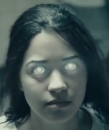 Glowing Eyes Patient