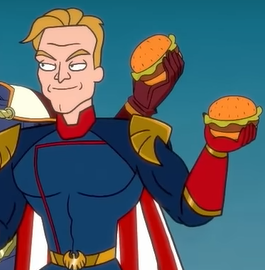 Homelander/An Animated Short Where Pissed-Off Supes Kill Their Parents